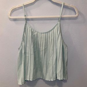 PacSun Women’s Light Mint Sleeveless Crop Top